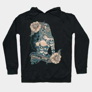 Skull Rose Hoodie